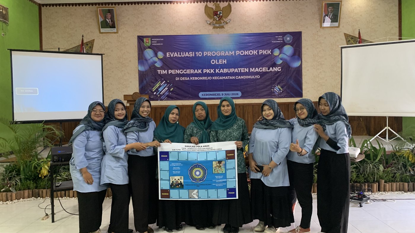 Dokumentasi evaluasi PKK Desa Kebonrejo di Dusun Kebonrejo 3